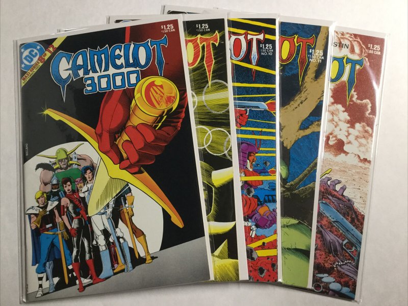 Camelot 3000 8-12 Lot Set Run Nm- Near Mint- 9.2 Dc Comics