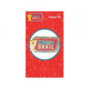 Mystery Grail Logo Enamel Pin