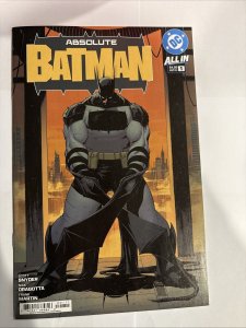 Absolute Batman (2024)  #1 (VF) DC Comics 1st Print !! Tear Back Cover