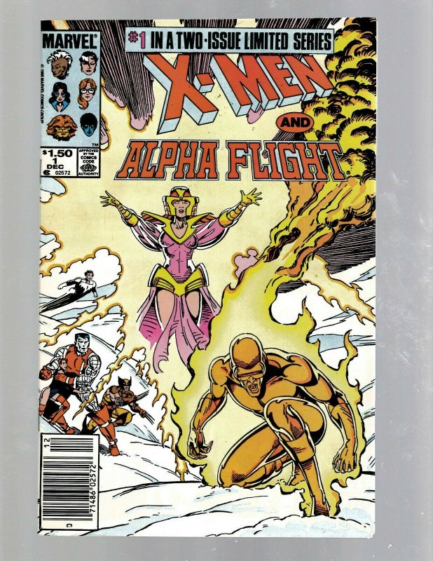 10 Comics Avengers 1 2 3 4 X-Men vs The Avengers 1 2 3 4 Alpha Flight 1 2 SB1