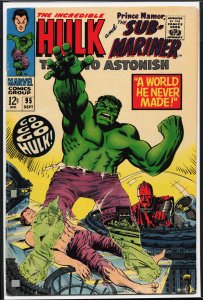 Tales to Astonish #95 (1967) Hulk [Key Issue]