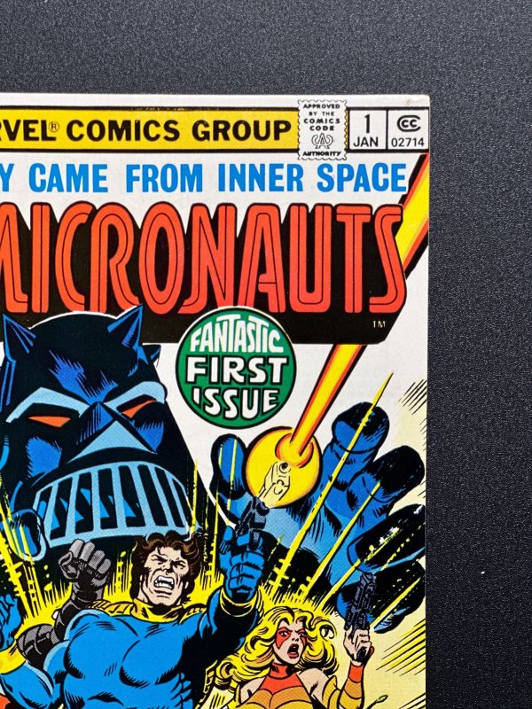 Micronauts #1 &2 [Lot of 2bks] (1979) Newsstand - [KEY] - NM! - 1st Team App