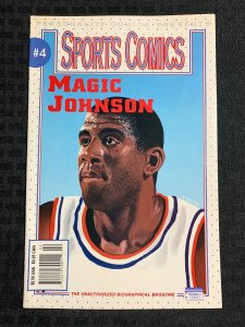 1992 SPORTS COMICS #4 Magic Johnson VF- 7.5 Personality Comics