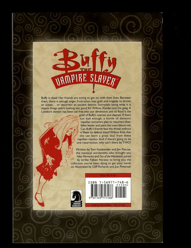 Buffy The Vampire Slayer DEATH BUFFY Dark Horse TPB Graphic Novel Comic Book GB4