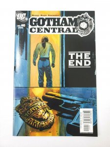 GOTHAM CENTRAL #40 Final Issue DC Comics 2006