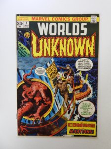 Worlds Unknown #1 (1973) FN+ condition