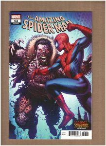 Amazing Spider-man #43 Marvel Comics 2020 Marvel Zombies Variant NM- 9.2