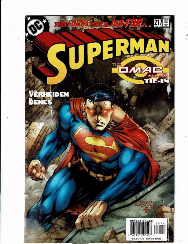 Lot of 2 Superman DC Comic Books #216 217 KS5