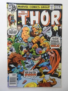 Thor #277 (1978) VG+ Condition