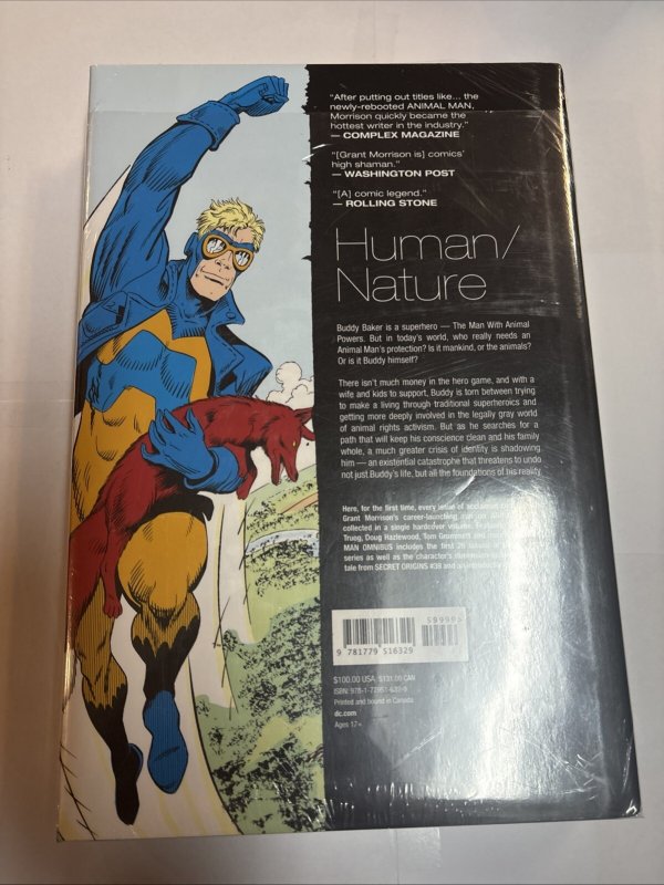 The Animal Man Omnibus (2022 Edition) by Grant Morrison HC (Sealed)