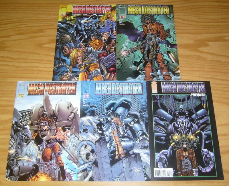 Mech Destroyer #1-4 VF/NM complete series + prequel 2001 IMAGE COMICS set 2 3