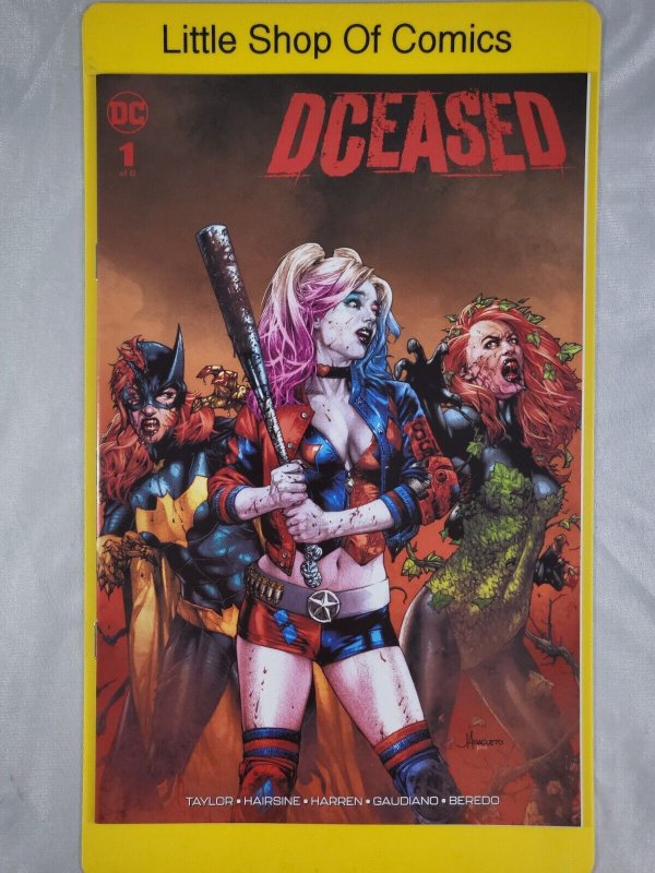 Dceased #1 Jay Anacleto Unknown Comics Variant Batgirl Harley Quinn Poison Ivy