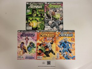 5 Green Lantern DC Comic Books #46 47 48 49 50 Blackest Night 82 TJ16