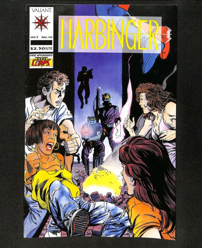 Harbinger #10 1st Appearance H.A.R.D. Corps!