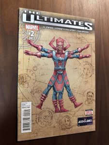 Ultimates #2A VF+ 1st App. Of Galactus the Lifebringer (Marvel 2016)