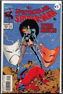 The Spectacular Spider-Man #213 Direct Edition - Standard (1994) Spider-Man