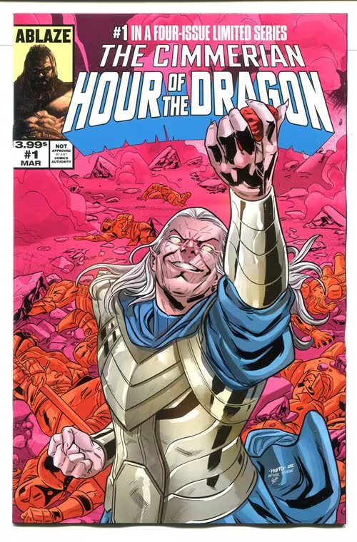 CIMMERIAN HOUR OF DRAGON (2022 ABLAZE) #1 VARIANT CVR D NIETO HOMAGE VAR