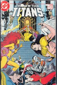 The New Teen Titans #8 (1985) Teen Titans