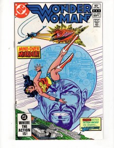 Wonder Woman #295 (1982) MIND OVER MURDER!  Bronze DC / ID#986