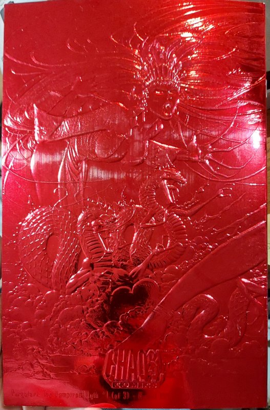 PURGATORI: THE VAMPIRES MYTH #1 NM Red Foil cover