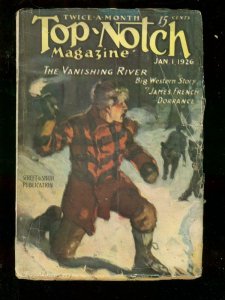 TOP-NOTCH JANUARY 1 1926 STREET & SMITH FREDERICK DAVIS VG