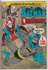 Brave and the Bold, The #86 (Nov-69) VF/NM High-Grade Batman, Deadman