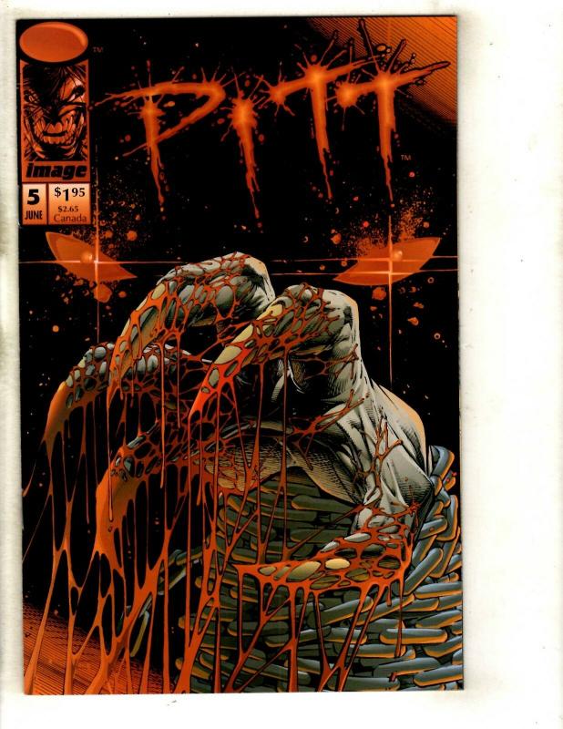 Lot Of 10 Pitt Image Comic Books # 1 2 3 4 5 6 7 8 9 1/2 Keown Series FM8