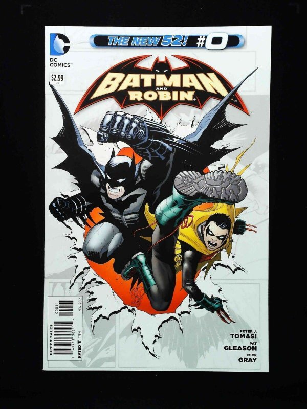 Batman And Robin #0 (2Nd Series) Dc Comics 2012 Nm- 