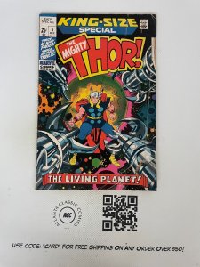 King Size Thor Special # 4 VG Marvel Comic Book Loki Hela Odin 10 J224