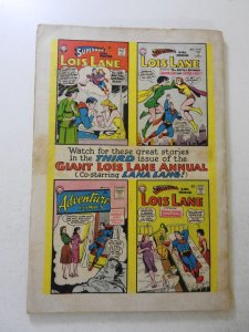 Superman Annual #1 FR/GD Condition 4 in cumulative spine split, tape pull fc