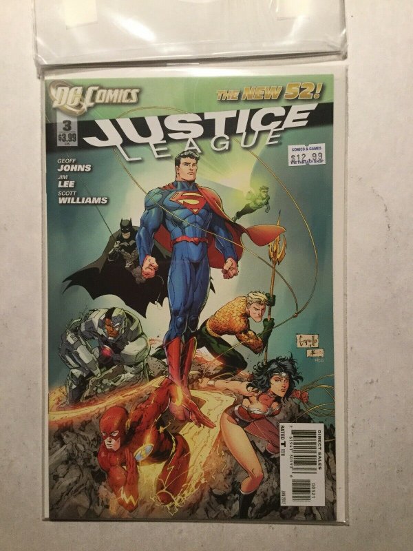 Justice League 2 3 New 52 Variants Near Mint Nm Dc Comics