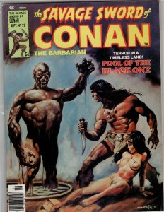The Savage Sword of Conan #22 (1977) Conan