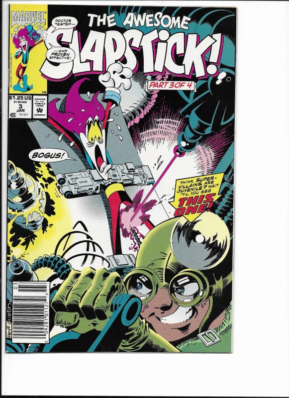 Slapstick #3 Newsstand Edition (1992)