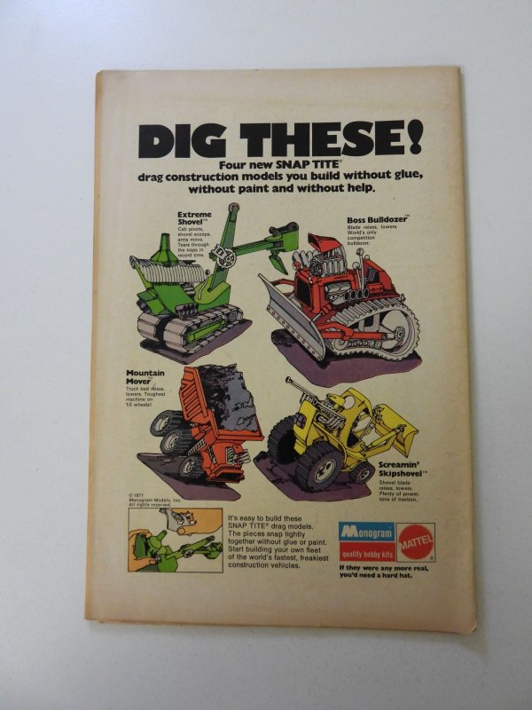 Wonder Woman #202 (1972) GD- condition cover detached both staples