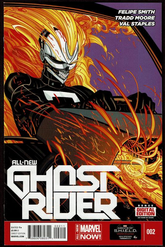 All New Ghost Rider Lot of 6: #s 2, 3, 4, 5, 6, 7 (2014, Marvel)