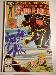 Spectacular Spider-Man #43 FN 1st Roderick Kingsley Marvel Comics c219