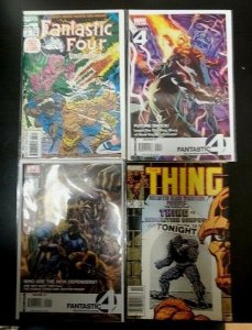 4PC FANTASTIC FOUR WITH THING LOT (9.0) THING VG!! 2008