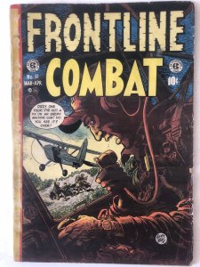 Frontline Combat 11, VG, Jack Davis! Tape on spine