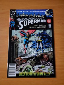 Superman #44 Newsstand Variant ~ NEAR MINT NM ~ 1990 DC Comics