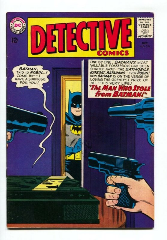 DETECTIVE COMICS #334 comic book BATMAN AND ROBIN DC VF-