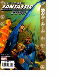 Lot Of 5 Ultimate Fantastic Four Marvel Comic Books #41 42 43 44 45 Thor   BF3