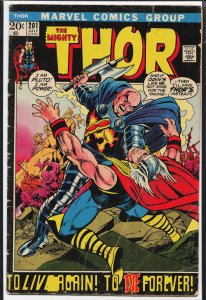 Thor #201 (1972) Thor