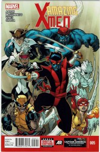 Amazing X-Men #5 (2014 v2) Ed McGuinness Nightcrawler NM