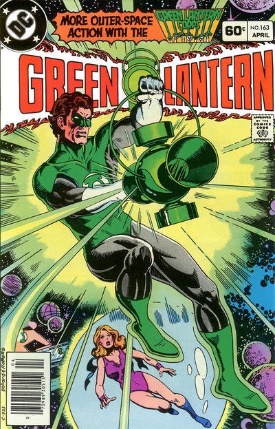 Green Lantern (2nd Series) #163 (Newsstand) FN ; DC | April 1983 Corps