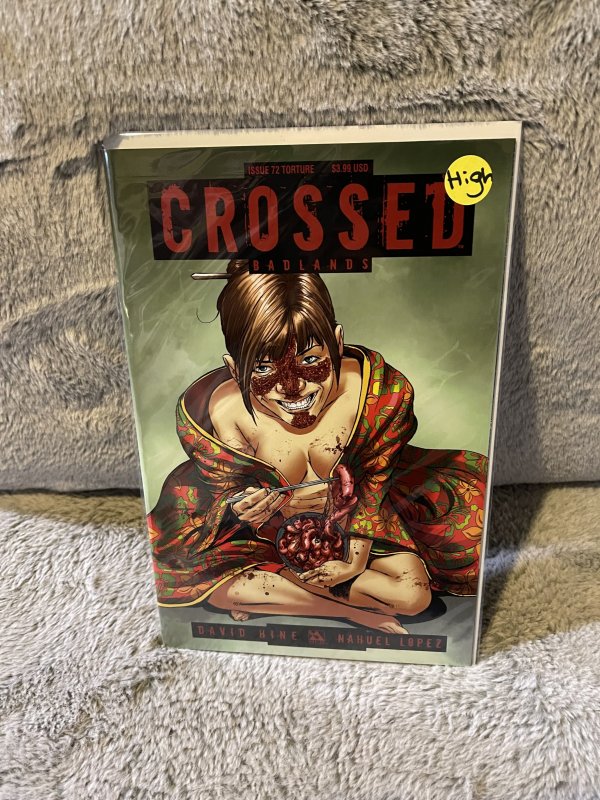 Crossed Badlands #72 Torture Cover (2015)