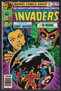 Invaders 38 (1979) VG/FN Bronze Age Marvel Comics