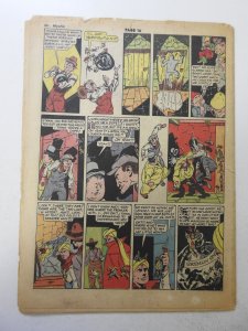 The Spirit #132 (1942) Newsprint Comic Insert Rare!