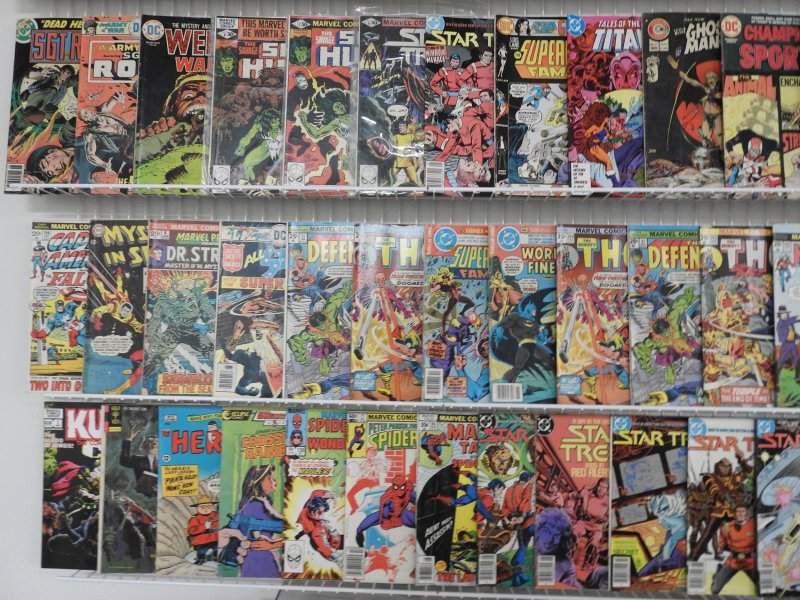Huge Lot 190+ Comics W/ Silver/Bronze Spidey+ Avg VG- Condition! MUST SEE!!