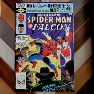 Marvel Team-Up #114 NM- (Marvel 1982) SPIDER-MAN! Co-starring The Falcon