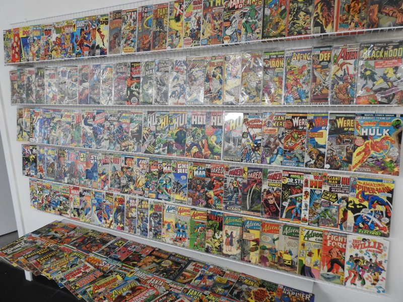 Huge Lot 160+ Low Grade Comics W/ Hulk, Daredevil, Spider-Man, +More! See desc